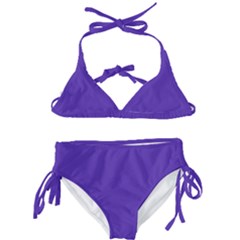 Ultra Violet Purple Kids  Classic Bikini Set