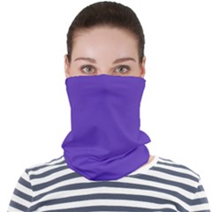 Ultra Violet Purple Face Seamless Bandana (adult) by Patternsandcolors