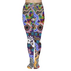 Authentic Aboriginal Art - Discovering Your Dreams Tights