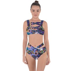 Authentic Aboriginal Art - Discovering Your Dreams Bandaged Up Bikini Set 