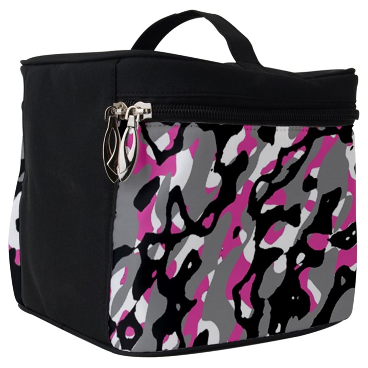 pink camo Make Up Travel Bag (Big)