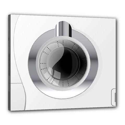 Washing Machines Home Electronic Canvas 24  X 20  (stretched)