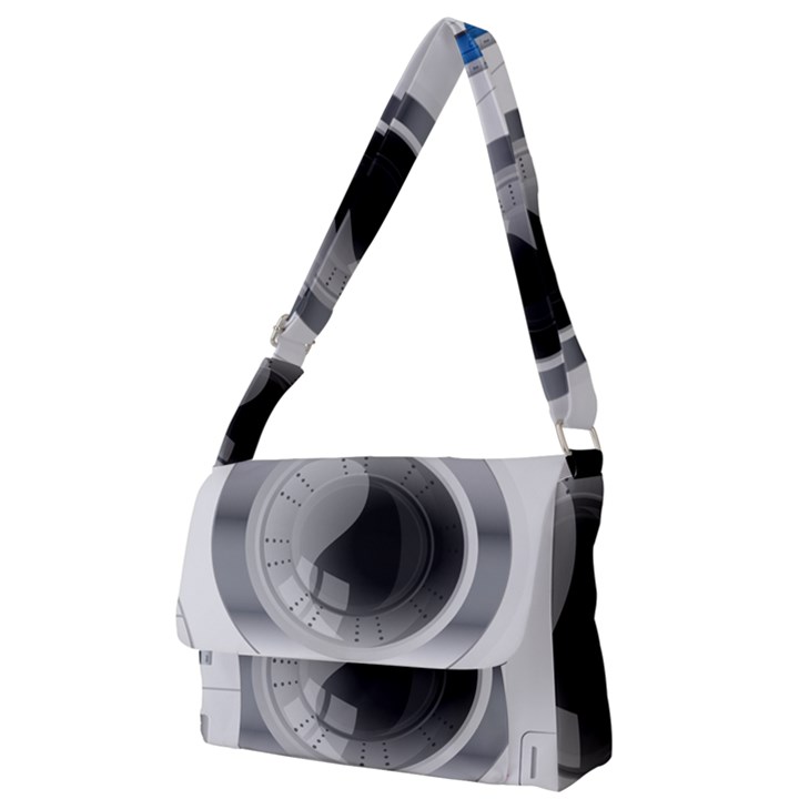 Washing Machines Home Electronic Full Print Messenger Bag (S)