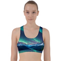 Geometric Pattern Design White Back Weave Sports Bra