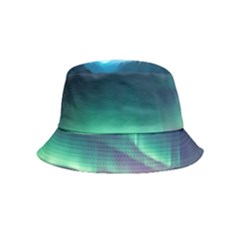 Zig Zag Waves Lines Geometric Inside Out Bucket Hat (kids)