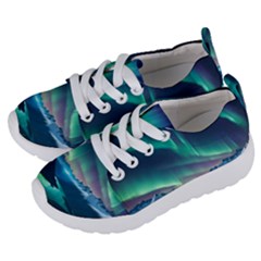 Aurora Borealis Kids  Lightweight Sports Shoes by Ndabl3x