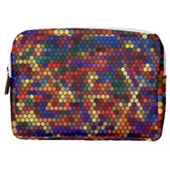 Zig Zag Pattern Geometric Design Make Up Pouch (medium)