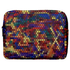 Pattern Dots Wallpaper Seamless Pattern Make Up Pouch (large)