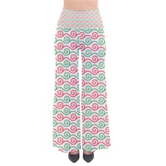 Pattern Flowers Geometric So Vintage Palazzo Pants