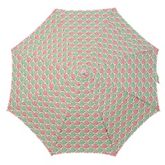 Spirals Geometric Pattern Design Straight Umbrellas by Ndabl3x