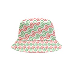 Spirals Geometric Pattern Design Bucket Hat (kids) by Ndabl3x