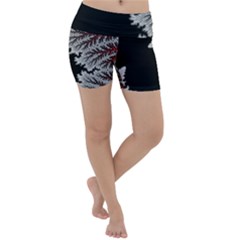 Math Formula Lightweight Velour Yoga Shorts by Bedest