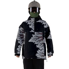 Silhouette Of Aurora Borealis Men s Ski And Snowboard Waterproof Breathable Jacket