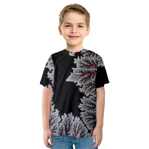 Himalaya Nature Mountain Kids  Sport Mesh T-shirt by Bedest