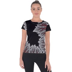 Himalaya Nature Mountain Short Sleeve Sports Top  by Bedest