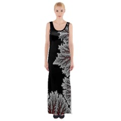 Astrology Surreal Surrealism Trippy Visual Art Thigh Split Maxi Dress by Bedest