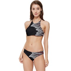 Planet Psychedelic Art Psicodelia Banded Triangle Bikini Set by Bedest