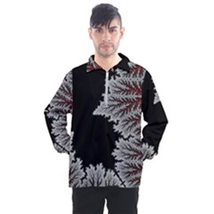 Abstract Complex Fractal Math Men s Half Zip Pullover