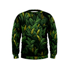 Banana Leaves Kids  Sweatshirt