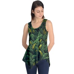 Banana leaves Sleeveless Tunic