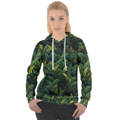 Banana Leaves Women s Overhead Hoodie