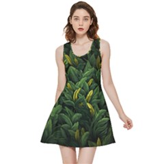 Banana Leaves Inside Out Reversible Sleeveless Dress