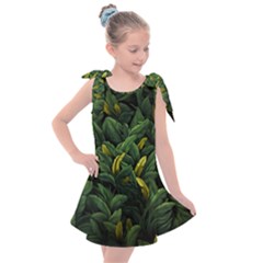 Banana leaves Kids  Tie Up Tunic Dress