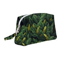 Banana Leaves Wristlet Pouch Bag (medium)