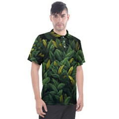 Banana leaves Men s Polo T-Shirt