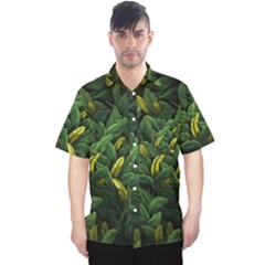 Banana Leaves Men s Hawaii Shirt