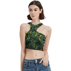 Banana Leaves Cut Out Top