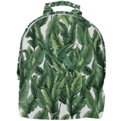 Green Banana Leaves Mini Full Print Backpack by goljakoff