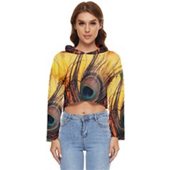 City Light Sky Landmark Painting Women s Lightweight Cropped Hoodie by Cemarart