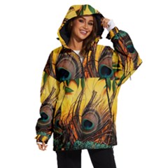 Forest Owl Art Snow Winter Women s Ski And Snowboard Jacket by Cemarart