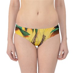 Peacock Feather Native Hipster Bikini Bottoms