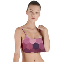 Pink Roses Flowers Love Nature Layered Top Bikini Top  by Grandong