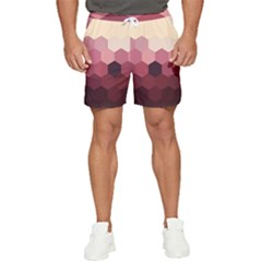 Love Amour Butterfly Colors Flowers Text Men s Runner Shorts by Grandong