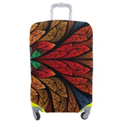 Fractals, Floral Ornaments, Rings Luggage Cover (medium) by nateshop