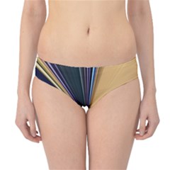 Zig Zag Pattern Geometric Design Hipster Bikini Bottoms