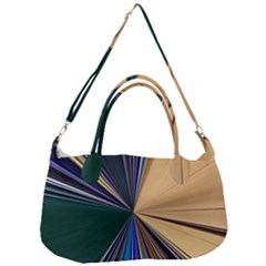 Flower Seamless Pattern Design Removable Strap Handbag by Cemarart