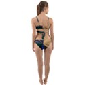 Eyes Pattern Woman Cartoon Wrap Around Bikini Set View2