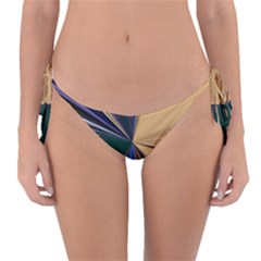 Leaves Plant Foliage Green Reversible Bikini Bottoms