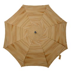 Light Wooden Texture, Wooden Light Brown Background Hook Handle Umbrellas (large) by nateshop