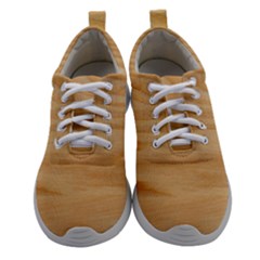 Light Wooden Texture, Wooden Light Brown Background Women Athletic Shoes by nateshop