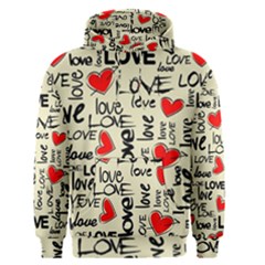 Love Abstract Background Love Textures Men s Core Hoodie