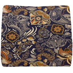 Paisley Texture, Floral Ornament Texture Seat Cushion by nateshop