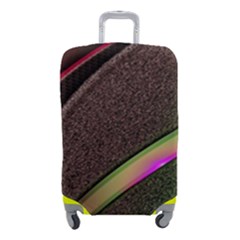 Circle Colorful Shine Line Pattern Geometric Luggage Cover (small) by Proyonanggan