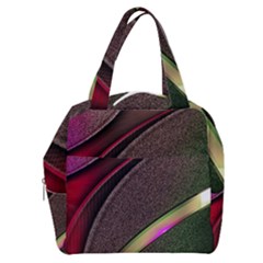 Circle Colorful Shine Line Pattern Geometric Boxy Hand Bag by Proyonanggan