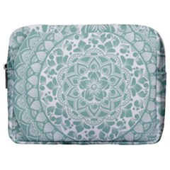 Round Ornament Texture Make Up Pouch (large) by nateshop