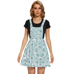 Round Ornament Texture Apron Dress